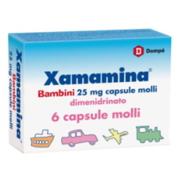 Xamamina Mal di Viaggio - 6 Capsule Molli | Farmacia Online