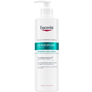 Eucerin Dermopure Detergente Tripla Azione 400 ml | FarmaLùmina
