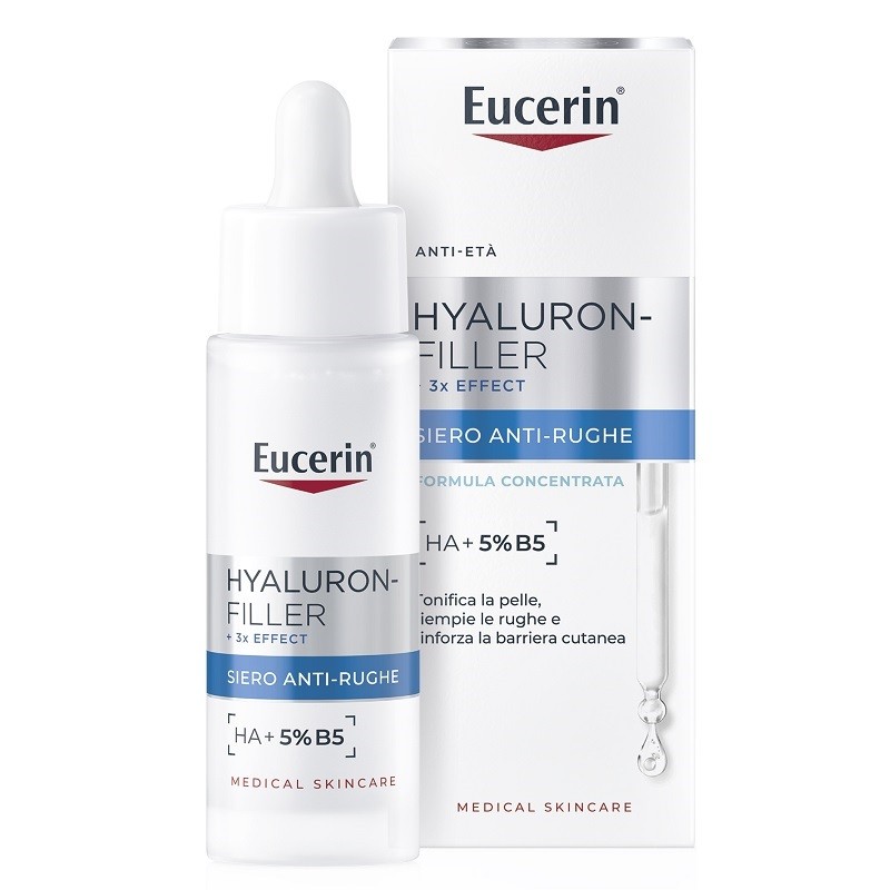 Eucerin Hyaluron-Filler Siero Anti-Rughe 30 ml | FarmaLùmina