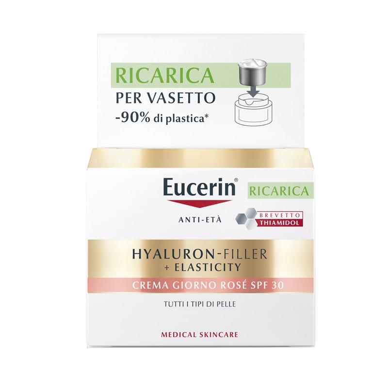 Eucerin Hyaluron-Filler Crema Giorno Rosé SPF30 50 ml | FarmaLùmina