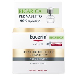 Eucerin Hyaluron-Filler Crema Notte Ricarica 50 ml | FarmaLùmina