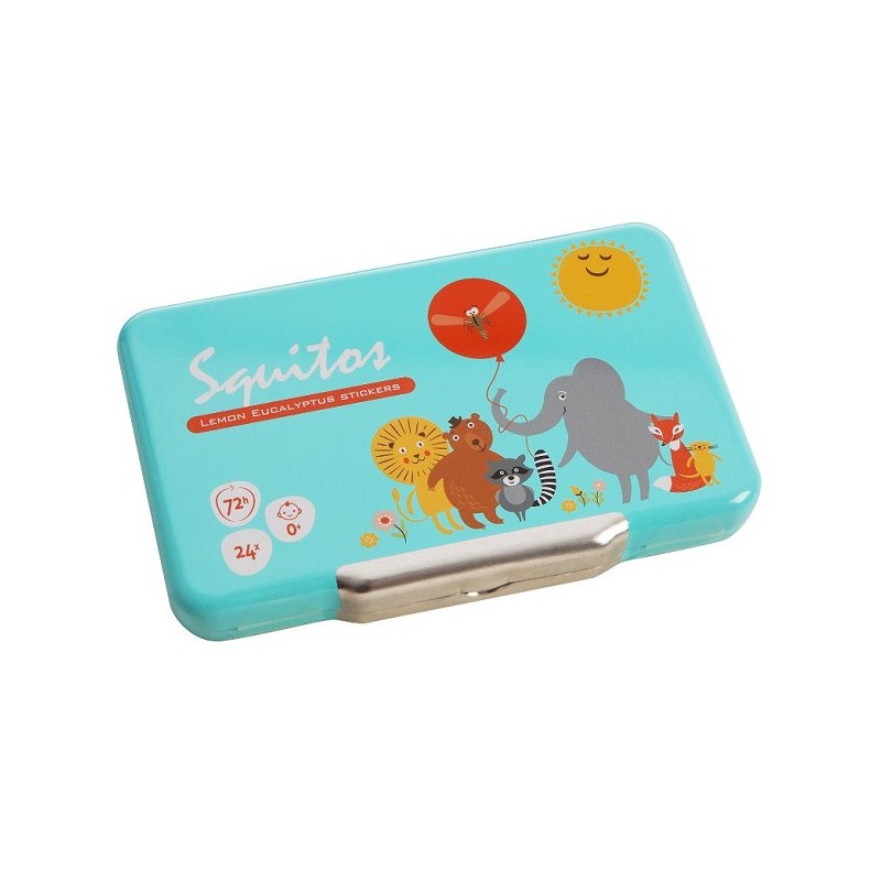 Squitos Lemon Eucalyptus Stickers 24 pz | FarmaLùmina