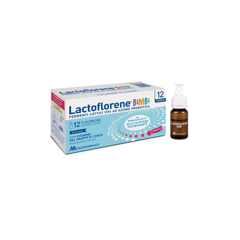 Lactoflorene Bimbi 12 flaconcini 10 ml | FarmaLùmina