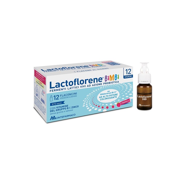 Lactoflorene Bimbi 12 Flaconcini 10 ml