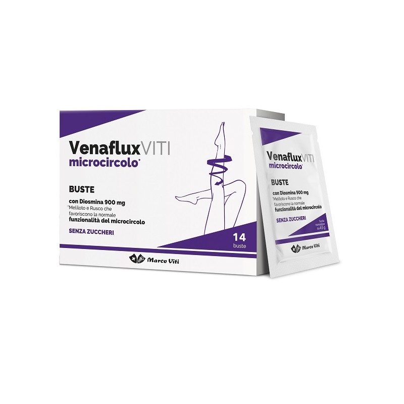 Venaflux Viti Buste 14 buste 4,5 g | FarmaLùmina