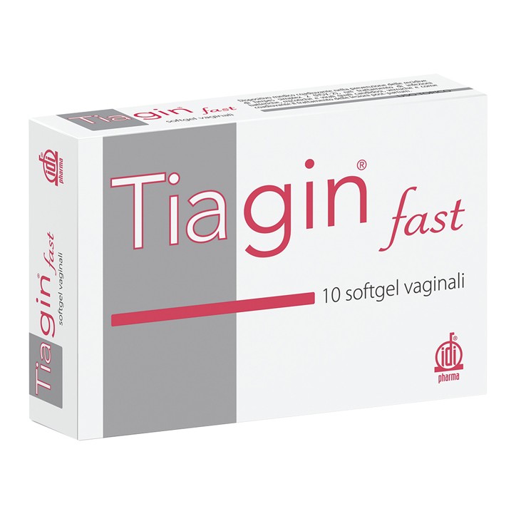 Tiagin Fast 10 Capsule Vaginali Softgel