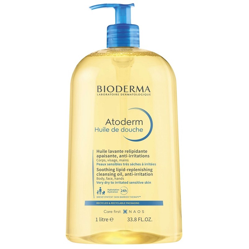 Bioderma Atoderm Huile de Douche 1 l | FarmaLùmina