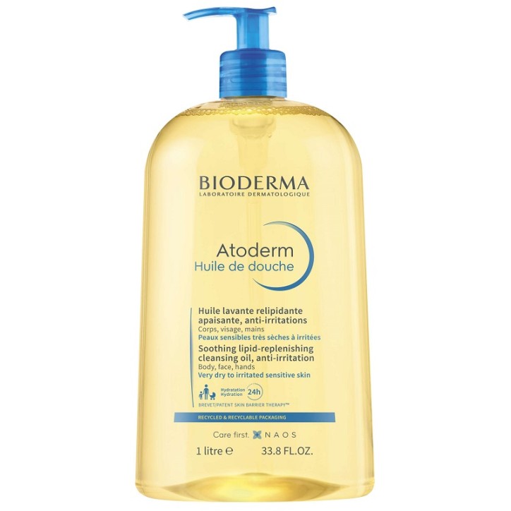 Bioderma Atoderm Huile de Douche 1 l