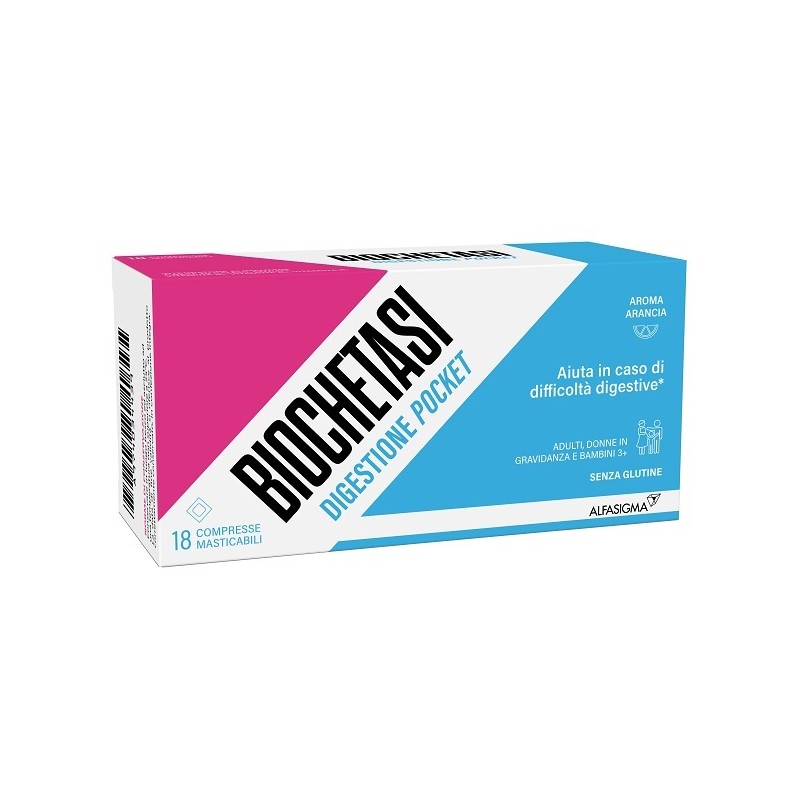 Biochetasi Pocket Digestione 18 compresse | FarmaLùmina