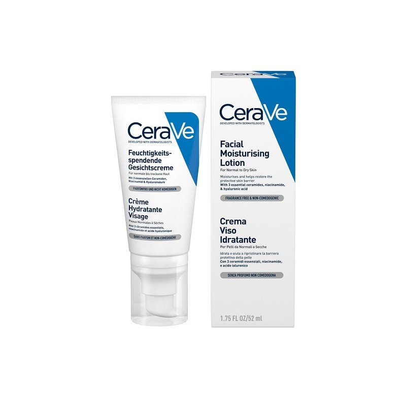 Cerave Crema Viso Idratante 50 ml | FarmaLùmina