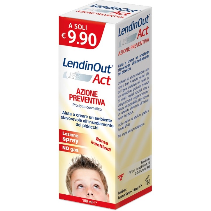 LendinOut Act Azione Preventiva Spray 100 ml
