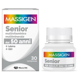 Massigen Senior Multivitaminico e Multiminerale 30 pz | FarmaLùmina