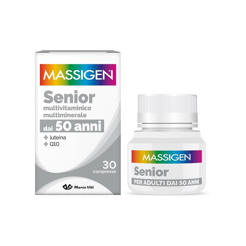 Massigen Senior Multivitaminico e Multiminerale 30 pz | FarmaLùmina