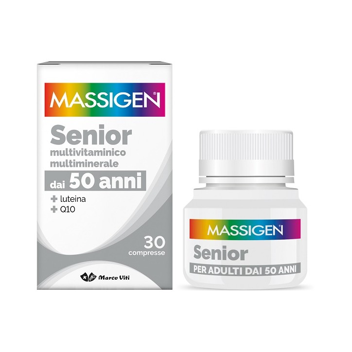 Massigen Senior Multivitaminico e Multiminerale 30 compresse