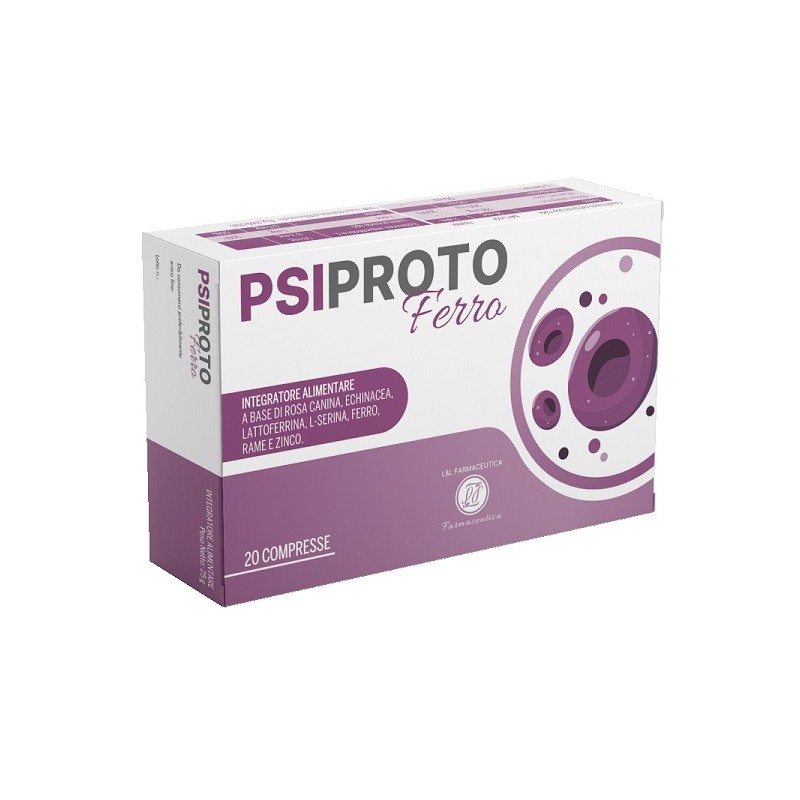 Psiproto Ferro 20 cpr | FarmaLùmina