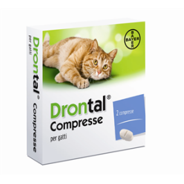 Drontal Gatto 2 cpr | FarmaLùmina