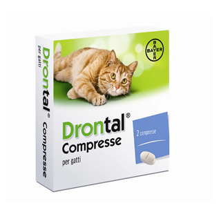 Drontal Gatto 2 cpr | FarmaLùmina