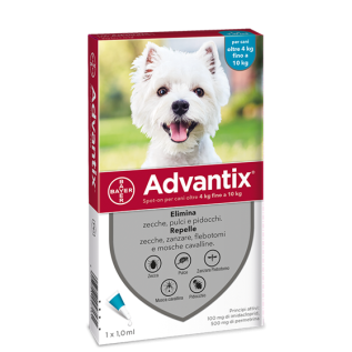 Advantix Spot On 4-10 kg | FarmaLùmina