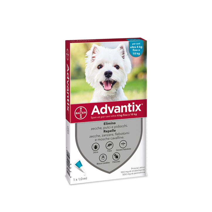 Advantix Spot On 4-10 kg 1 pip