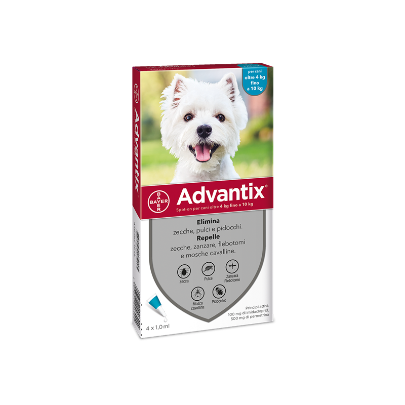 Advantix Spot On 4-10 kg | FarmaLùmina