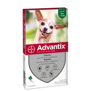 Advantix Spot On 0-4 kg | FarmaLùmina