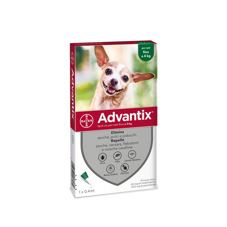 Advantix Spot On 1 Pip 0-4 kg