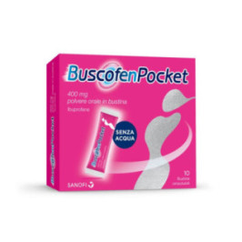 BUSCOFENPOCKET 400 MG - Analgesico per Dolori Lieve-Moderati