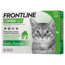 Frontline Combo 3 Pipette Gatti | FarmaLùmina