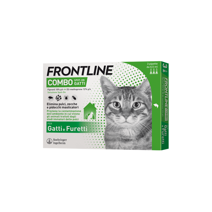 Frontline Combo 3 Pipette Gatti