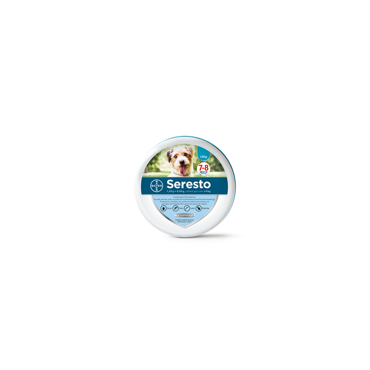 Seresto Collare Antiparassitario 38 cm per Cani 1-8 kg