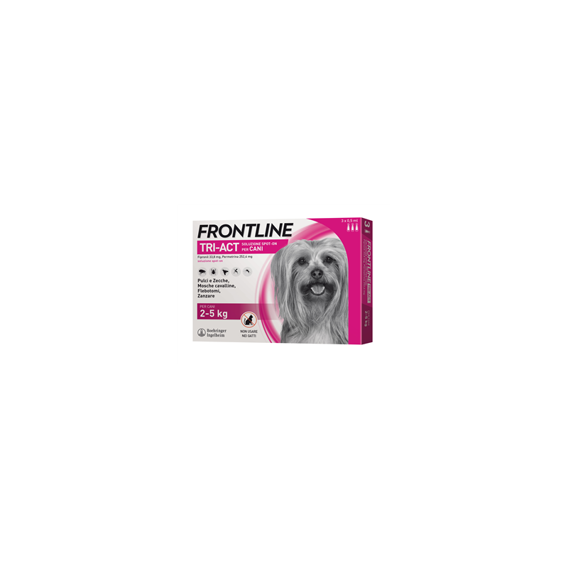 Frontline Tri-Act 3 Pip 2-5 kg | FarmaLùmina