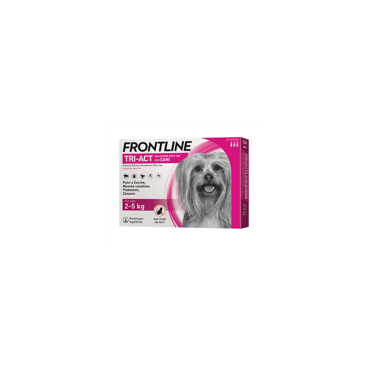 Frontline Tri-Act 3 Pip 2-5 kg