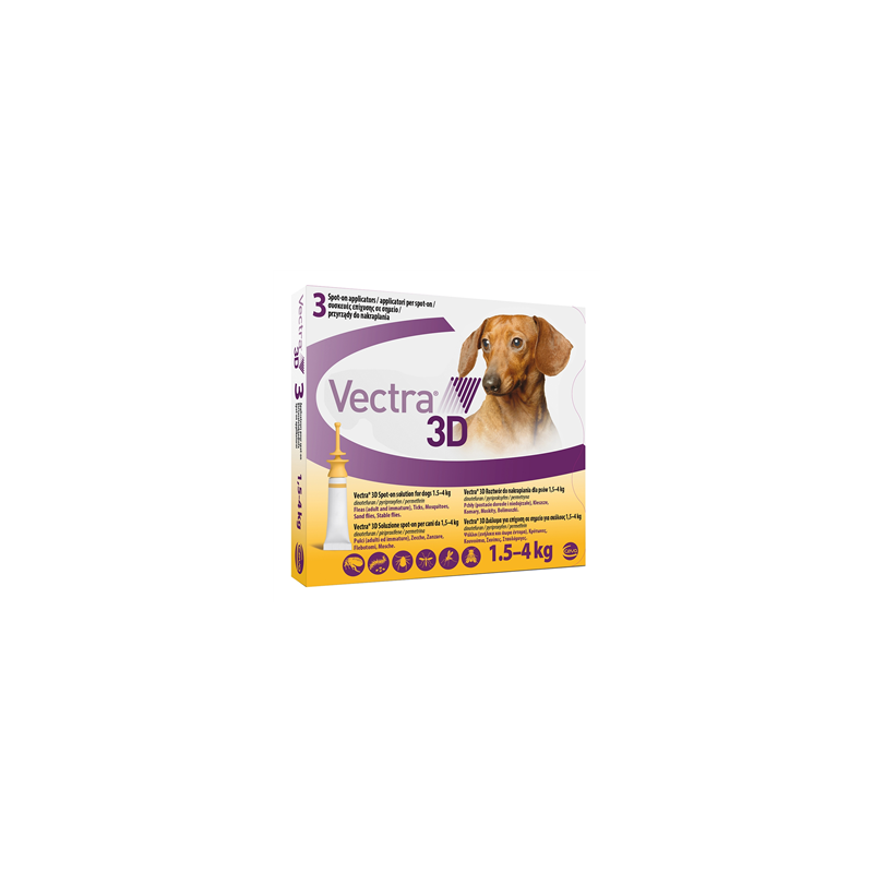 Ceva Vectra 3D 3Pip 1,5-4 kg | FarmaLùmina