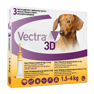 Ceva Vectra 3D 3Pip 1,5-4 kg | FarmaLùmina