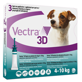 Ceva Vectra 3D 3Pip 4-10 kg | FarmaLùmina
