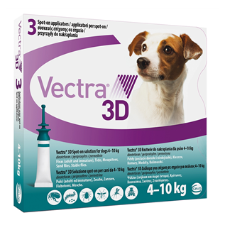 Ceva Vectra 3D 3Pip 4-10 kg | FarmaLùmina