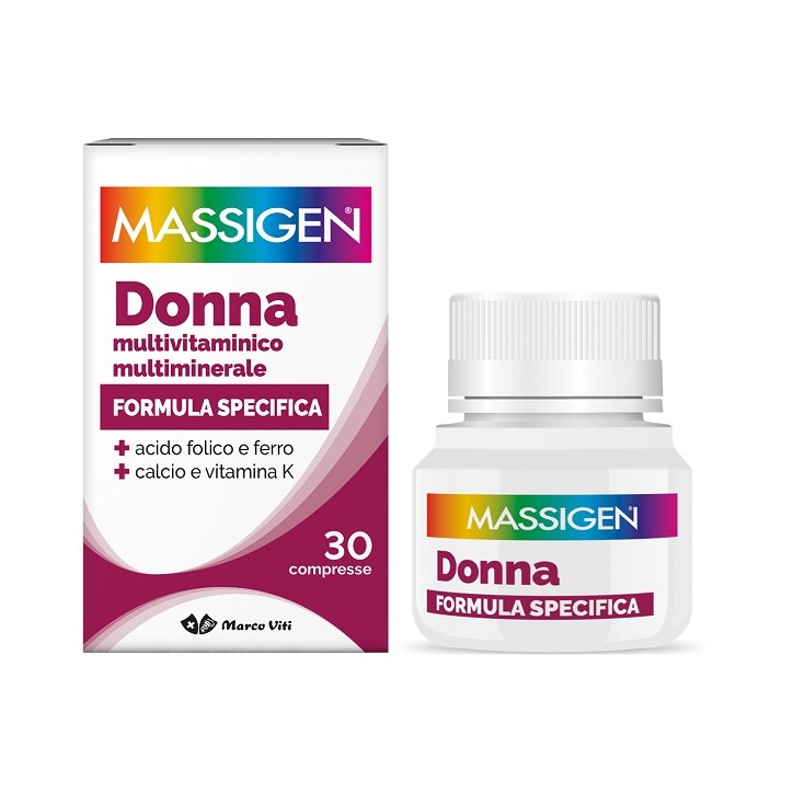 Dailyvit Massigen Donna Multivitaminico e Multiminerale 30 compresse