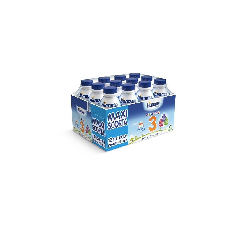 Humana 3 Probalance 12 bottiglie 470 ml | FarmaLùmina