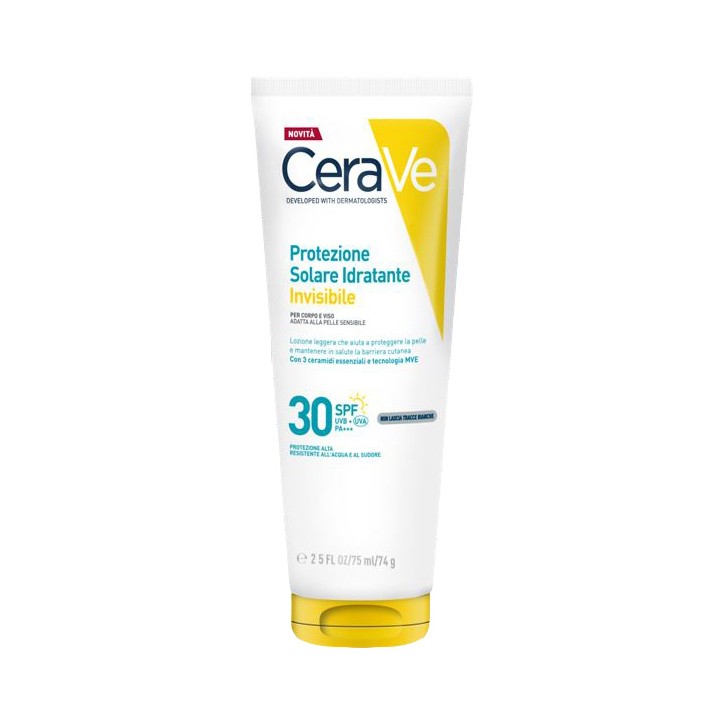 CeraVe Protezione Solare Idratante Invisibile SPF30 75 ml