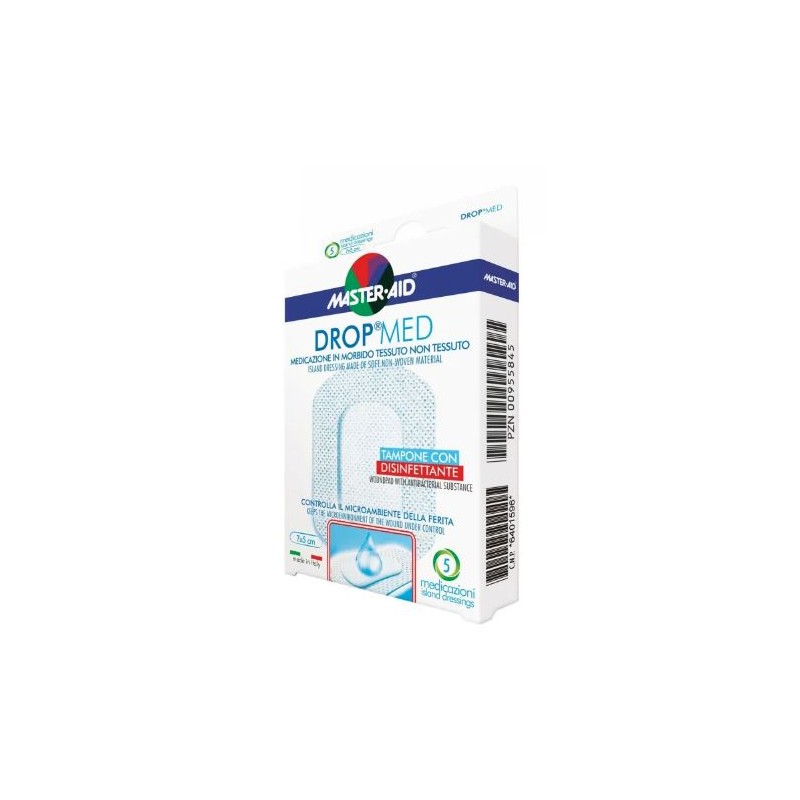 Master Aid Drop Med 10 x 10 cm 5 pz | FarmaLùmina