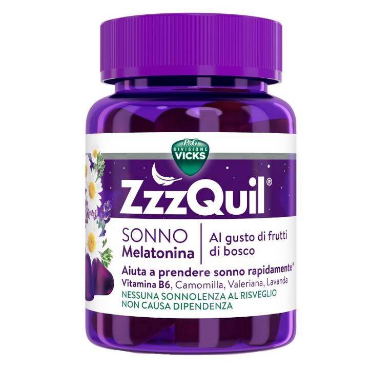Vicks ZzzQuil Sonno 30 pastiglie gommose