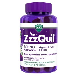 Vicks ZzzQuil Sonno 60 pastiglie gommose | FarmaLùmina